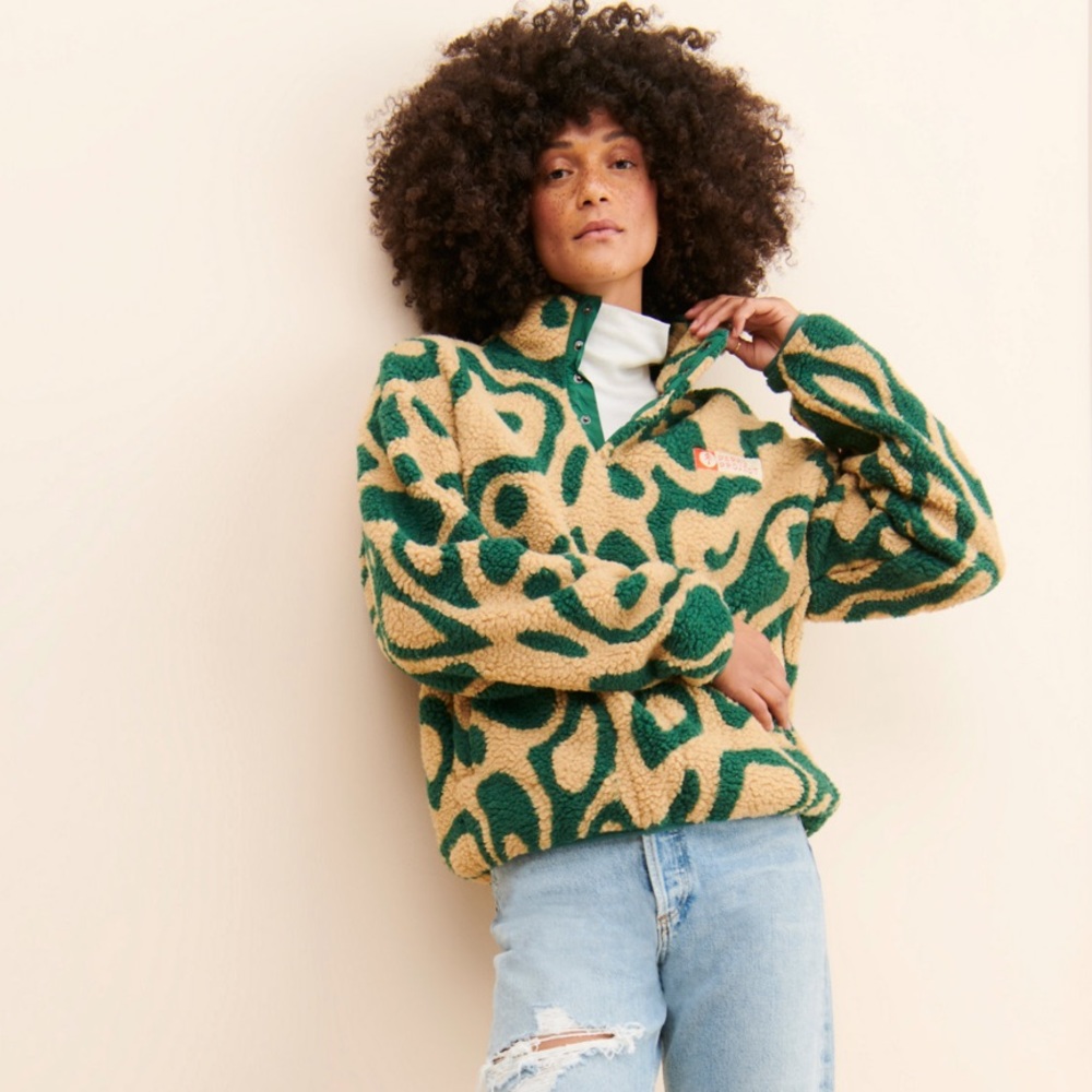 NWT Parks Project Geysers Trail Fleece Pullover